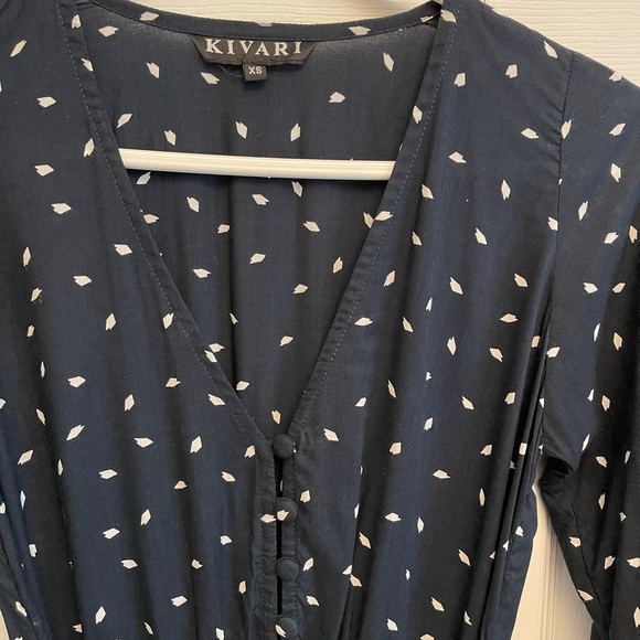 Kivari Tikal Longsleeve Mini Wrap Dress - Picture 3 of 5